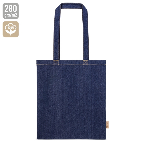 Bolsa denim de algodón reciclado 280 g/m²